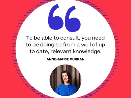 Congratulations to our CEO, Anne-Marie Curran